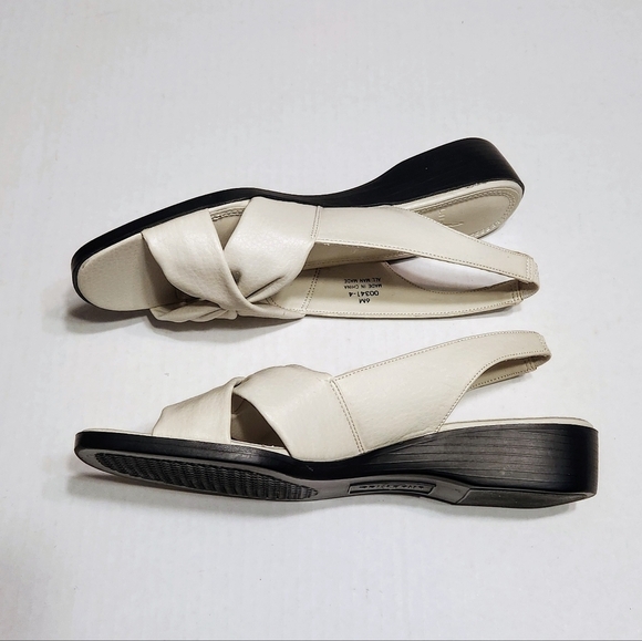 Life Stride Melissa Faux Leather Slingback Sandal Ivory Size 6 - Picture 3 of 10